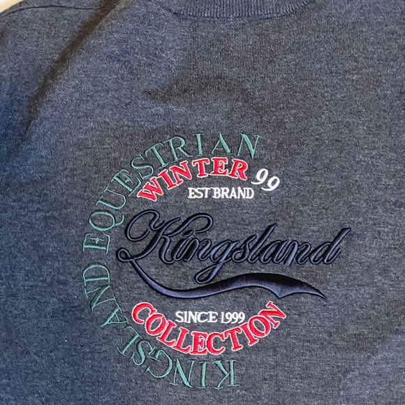 Kingsland Equestrian Men’s Sweater Vintage Winter 1999 Collection Size XL - Picture 3 of 13